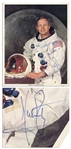 Neil Armstrong Signed 8 x 10 White Spacesuit NASA Photo